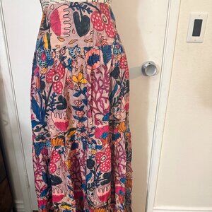 NWT Natural Life Maxi Pink skirt